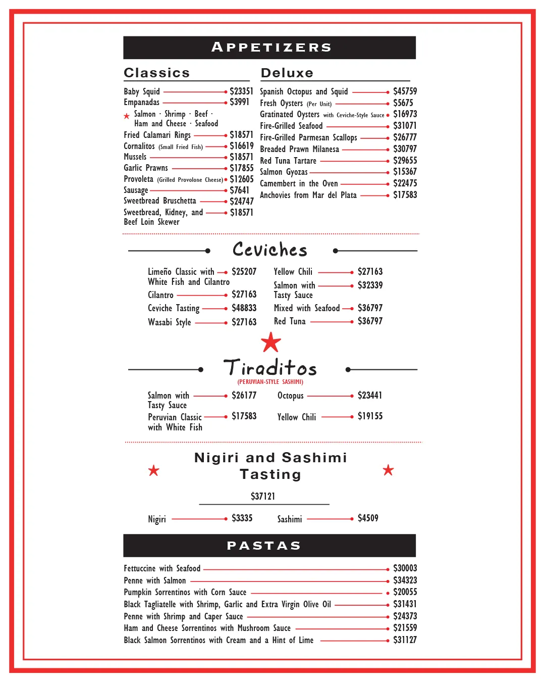 Menu — Page 3