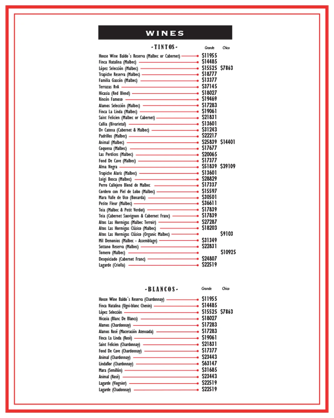Menu — Page 8